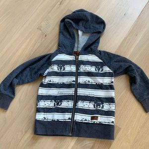 7 for all mankind blue zip up